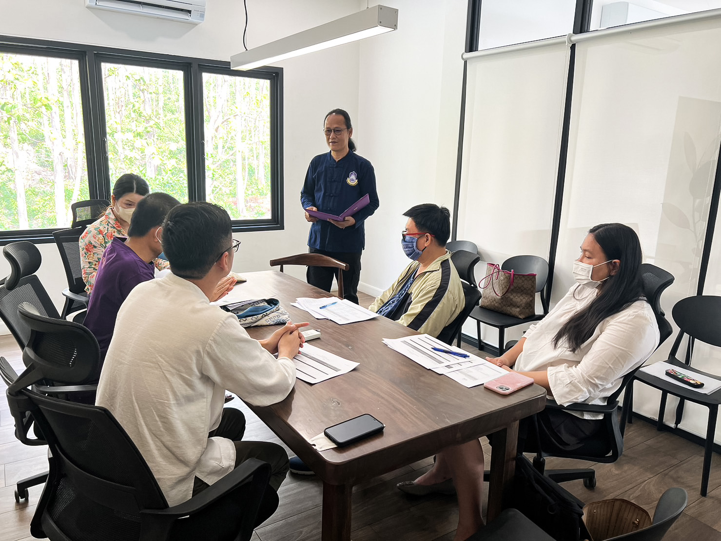 คณะรัฐศาสตร์และสังคมศาสตร์จัดดำเนินโครงการเตรียมความพร้อมสำหรับการประเมินทักษะการสอนตามกรอบมาตรฐานคุณวุฒิวิชาชีพ(Professional Standard Framework, PSF)