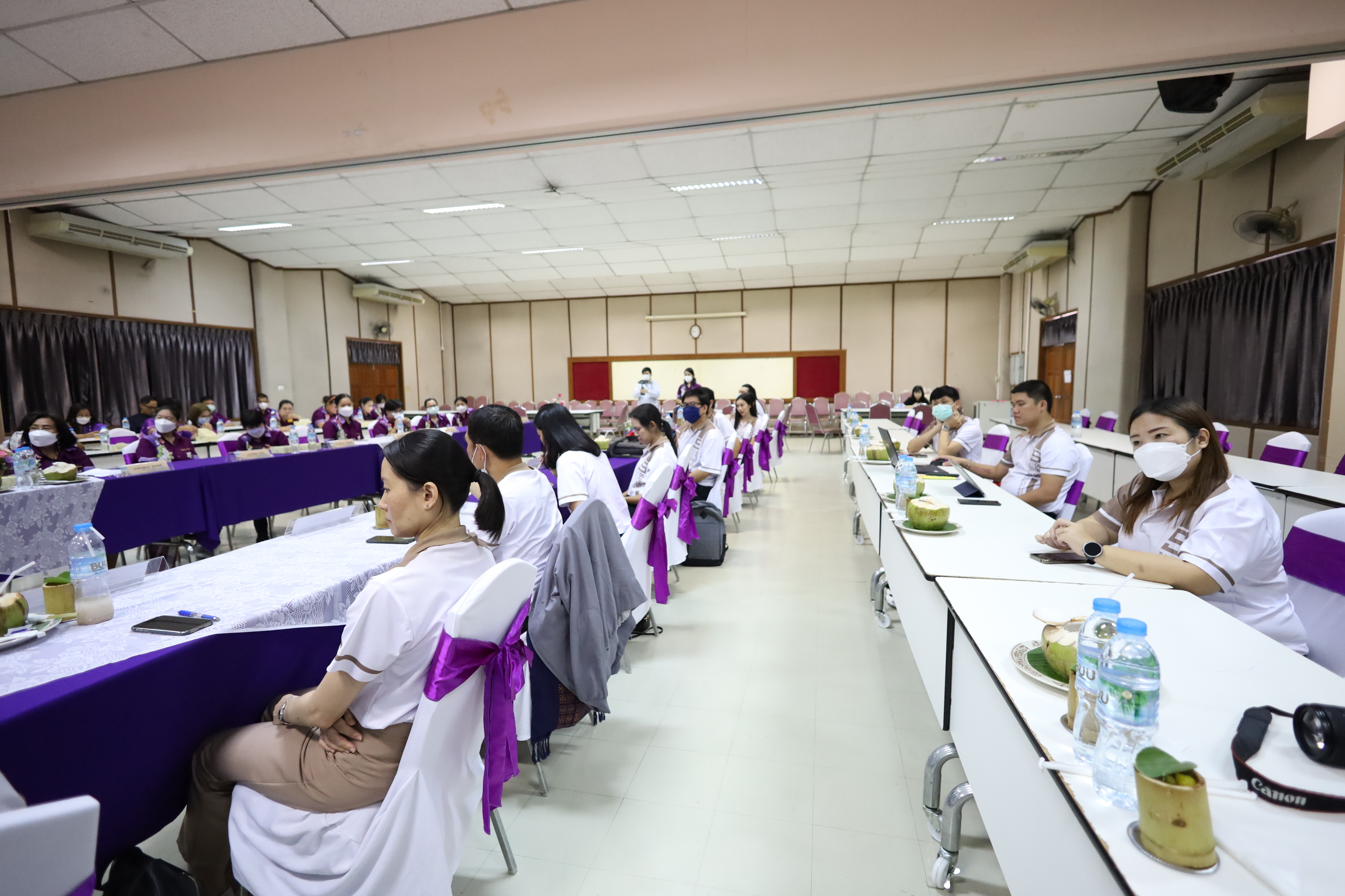 คณะรัฐศาสตร์และสังคมศาสตร์เข้าศึกษาดูงานและแลกเปลี่ยนเรียนรู้เกี่ยวกับการบริหารจัดการสำนักงาน ณ คณะมนุษยศาสตร์และสังคมศาสตร์ มหาวิทยาลัยบูรพา