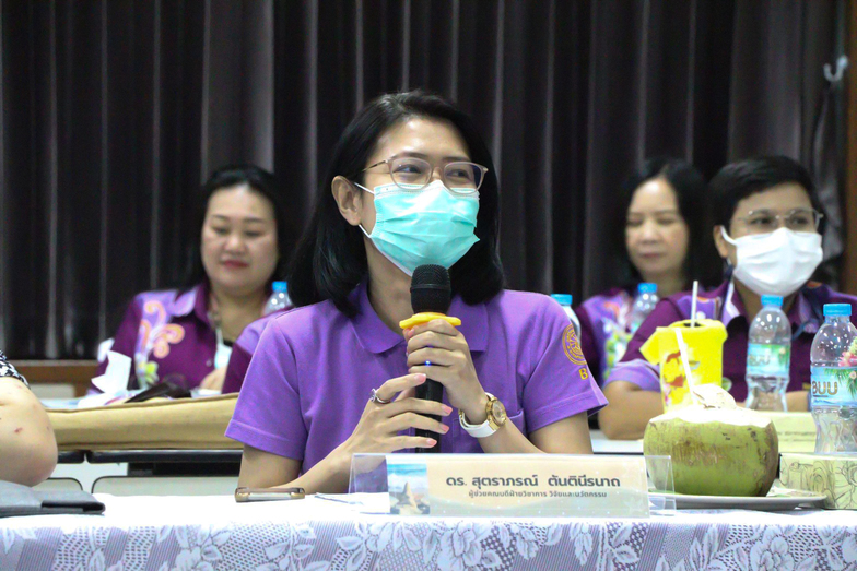 คณะรัฐศาสตร์และสังคมศาสตร์เข้าศึกษาดูงานและแลกเปลี่ยนเรียนรู้เกี่ยวกับการบริหารจัดการสำนักงาน ณ คณะมนุษยศาสตร์และสังคมศาสตร์ มหาวิทยาลัยบูรพา