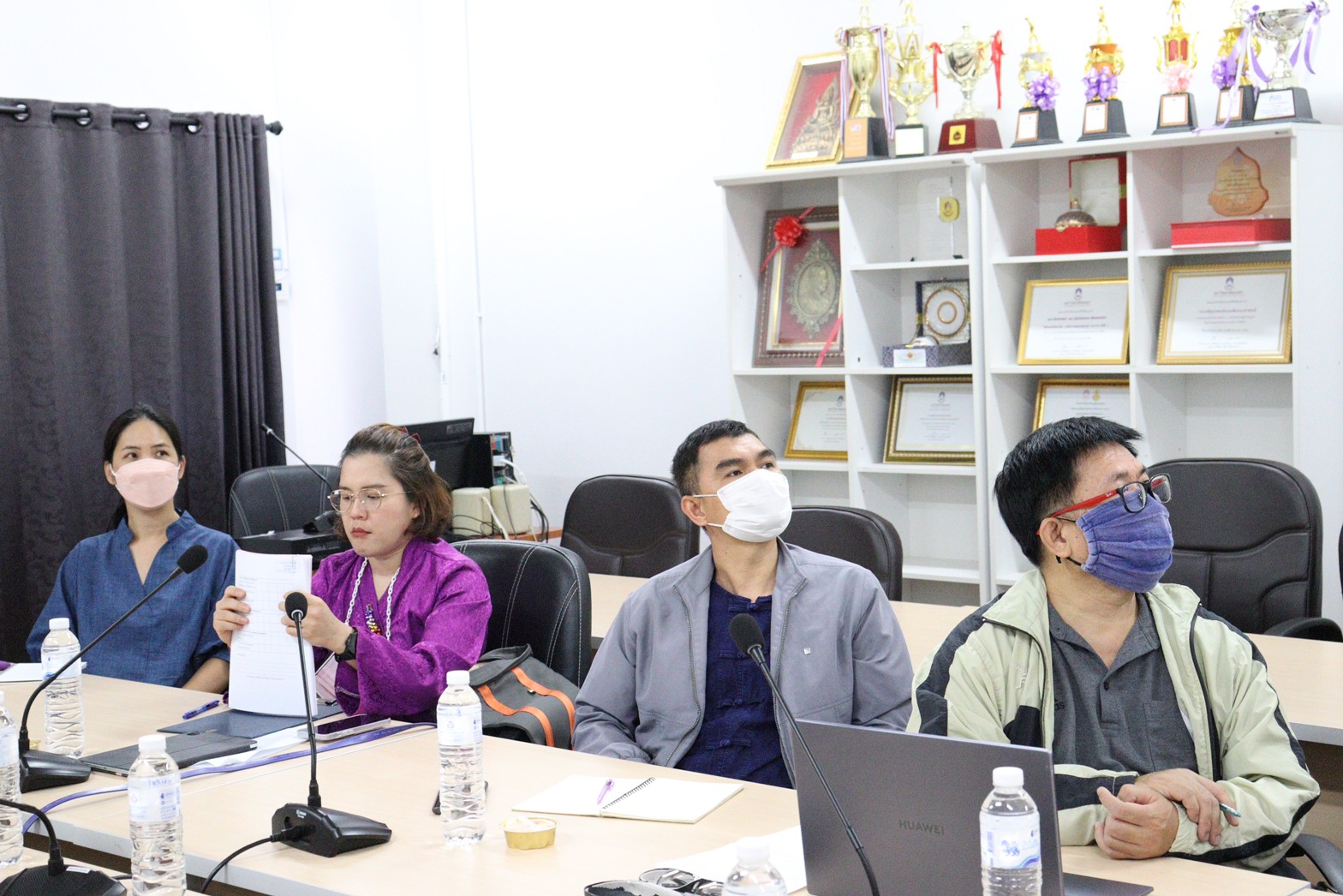 คณะรัฐศาสตร์และสังคมศาสตร์ จัดดำเนินโครงการอบรมการพัฒนาหลักสูตรตามแนวทาง Outcome-Based Education (OBE) และ AUN-QA Overview