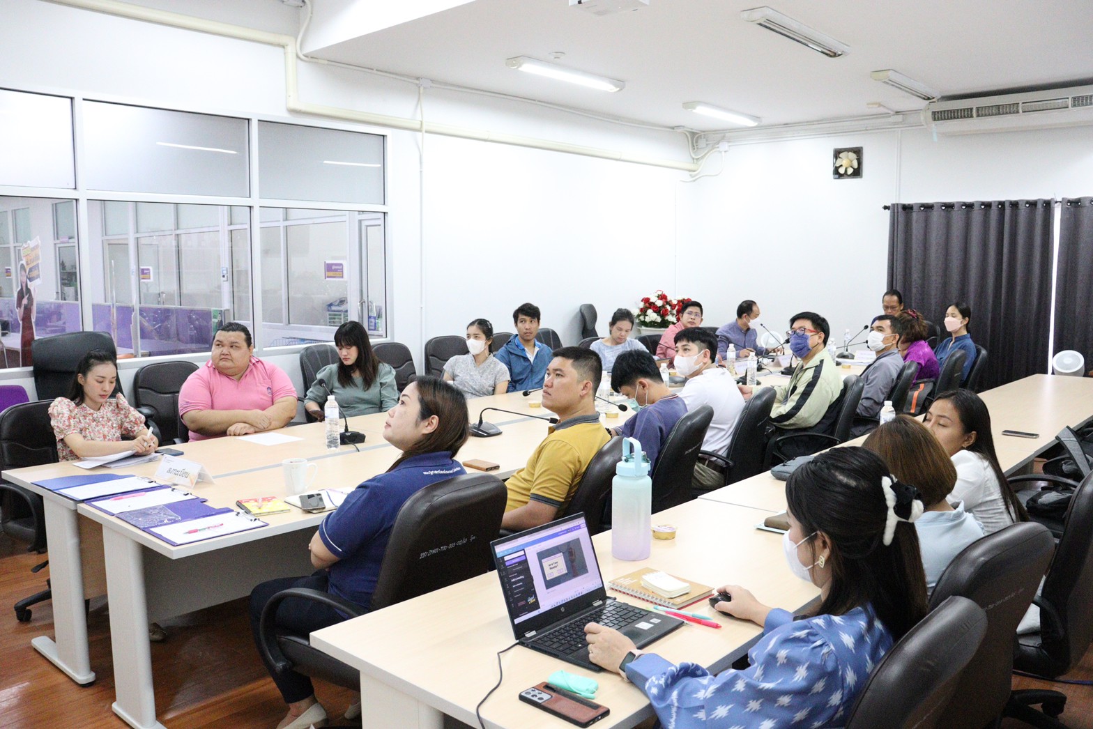 คณะรัฐศาสตร์และสังคมศาสตร์ จัดดำเนินโครงการอบรมการพัฒนาหลักสูตรตามแนวทาง Outcome-Based Education (OBE) และ AUN-QA Overview