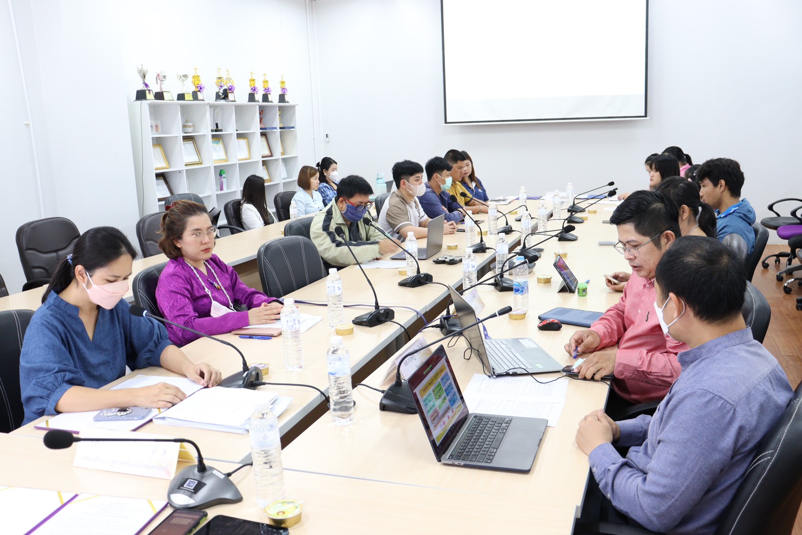 คณะรัฐศาสตร์และสังคมศาสตร์ จัดดำเนินโครงการอบรมการพัฒนาหลักสูตรตามแนวทาง Outcome-Based Education (OBE) และ AUN-QA Overview