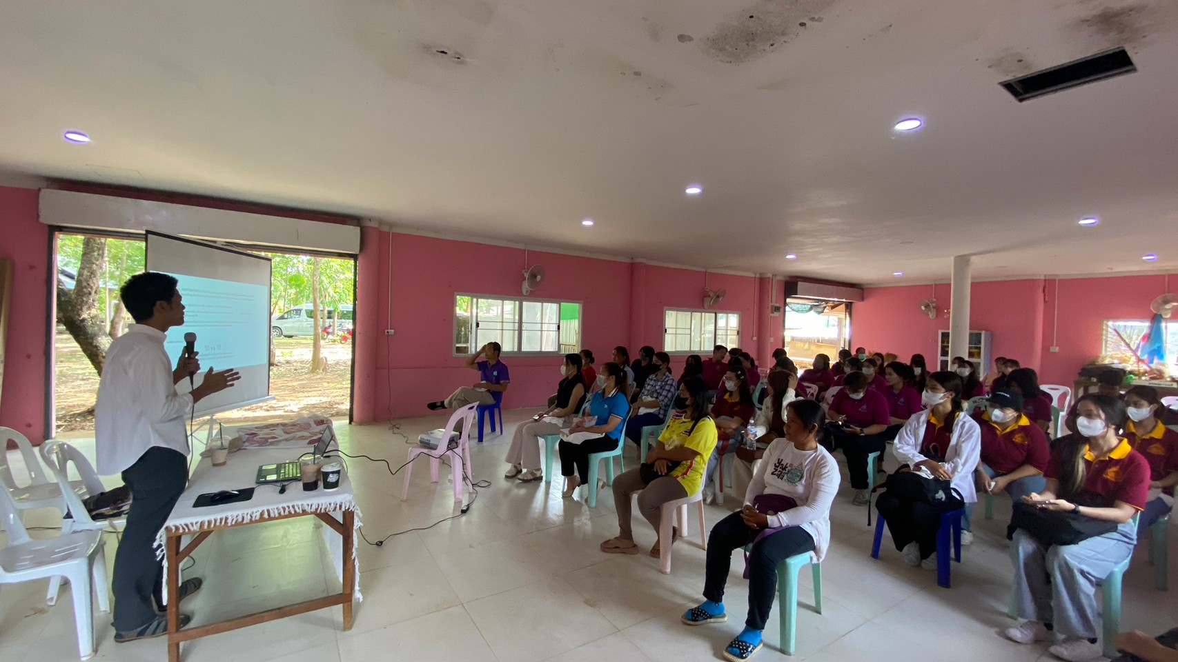 คณะกรรมการโครงการ 1 คณะ 1 ชุมชนนวัตกรรม คณะรัฐศาสตร์และสังคมศาสตร์ ดำเนินกิจกรรมอบรมเชิงปฏิบัติการ ครั้งที่ 1 ประจำปีงบประมาณ 2566