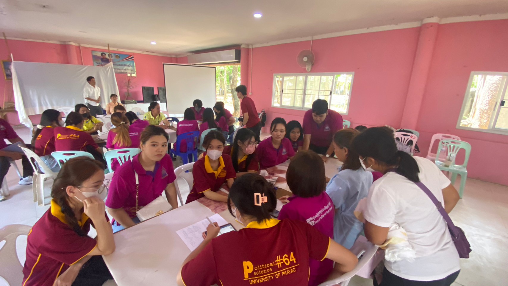 คณะกรรมการโครงการ 1 คณะ 1 ชุมชนนวัตกรรม คณะรัฐศาสตร์และสังคมศาสตร์ ดำเนินกิจกรรมอบรมเชิงปฏิบัติการ ครั้งที่ 1 ประจำปีงบประมาณ 2566