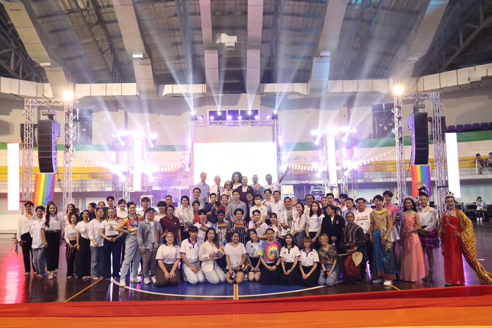 อลังการสีสันแห่งงาน UP PRIDE & PROUD 2023 “Born to be Pride” มหาวิทยาลัยพะเยา