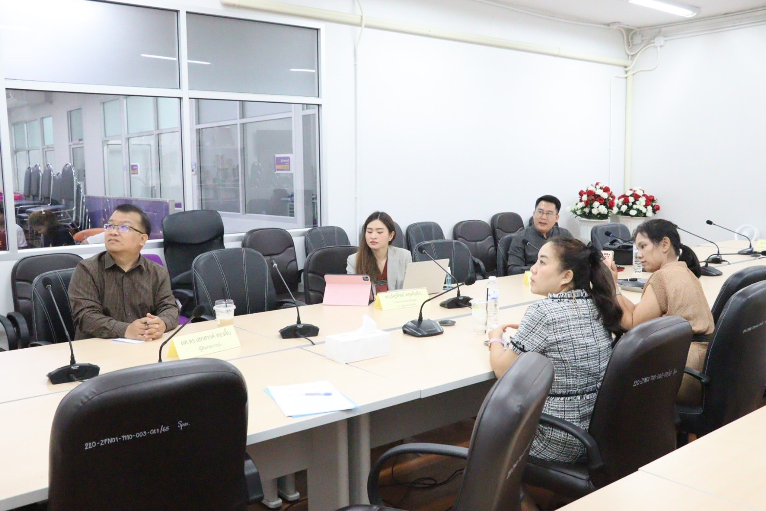 คณะรัฐศาสตร์และสังคมศาสตร์ จัดโครงการประเมินคุณภาพการศึกษาภายในระดับหลักสูตร ประจำปีการศึกษา 2565