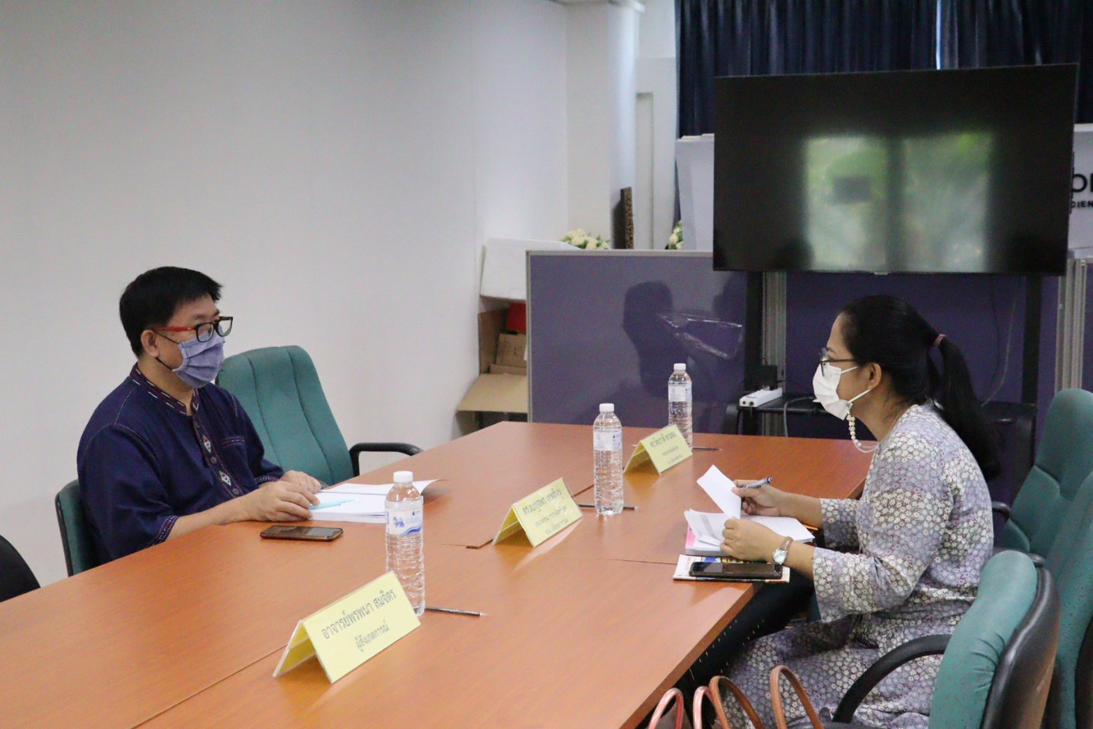 คณะรัฐศาสตร์และสังคมศาสตร์ จัดโครงการประเมินคุณภาพการศึกษาภายในระดับหลักสูตร ประจำปีการศึกษา 2565