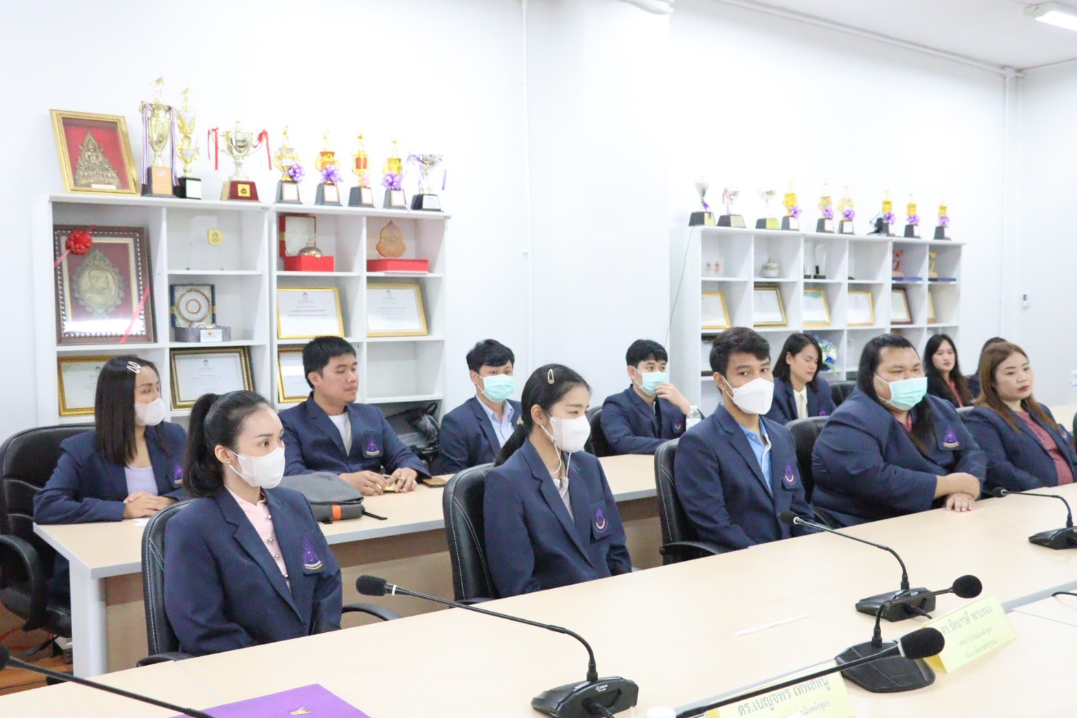 คณะรัฐศาสตร์และสังคมศาสตร์ จัดโครงการประเมินคุณภาพการศึกษาภายในระดับหลักสูตร ประจำปีการศึกษา 2565