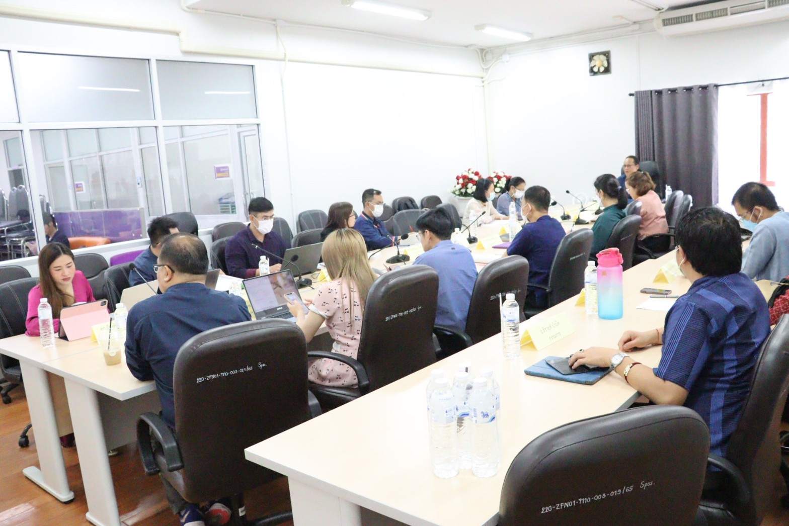 คณะรัฐศาสตร์และสังคมศาสตร์ จัดโครงการประเมินคุณภาพการศึกษาภายในระดับหลักสูตร ประจำปีการศึกษา 2565