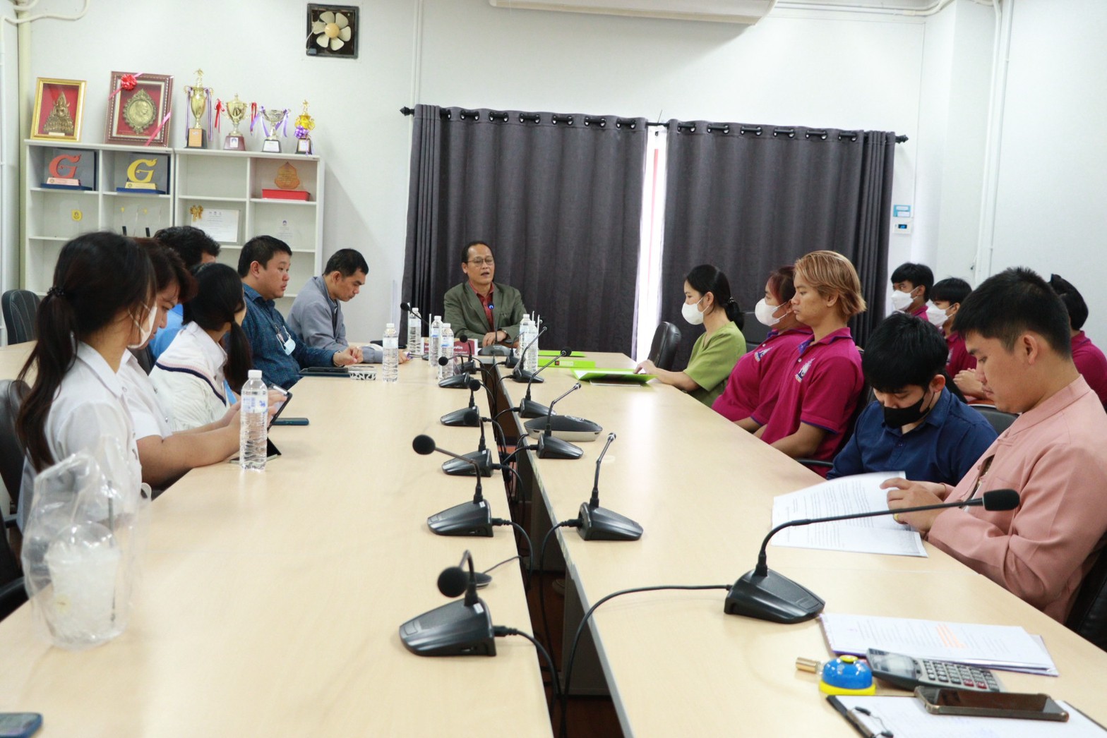 คณะรัฐศาสตร์และสังคมศาสตร์จัดโครงการยุววัฒนธรรมรัฐ-พัฒน์ (การประยุกต์ใช้ประเพณี ตานต้อด) ณ ห้องประชุมคณะรัฐศาสตร์และสังคมศาสตร์ มหาวิทยาลัยพะเยา