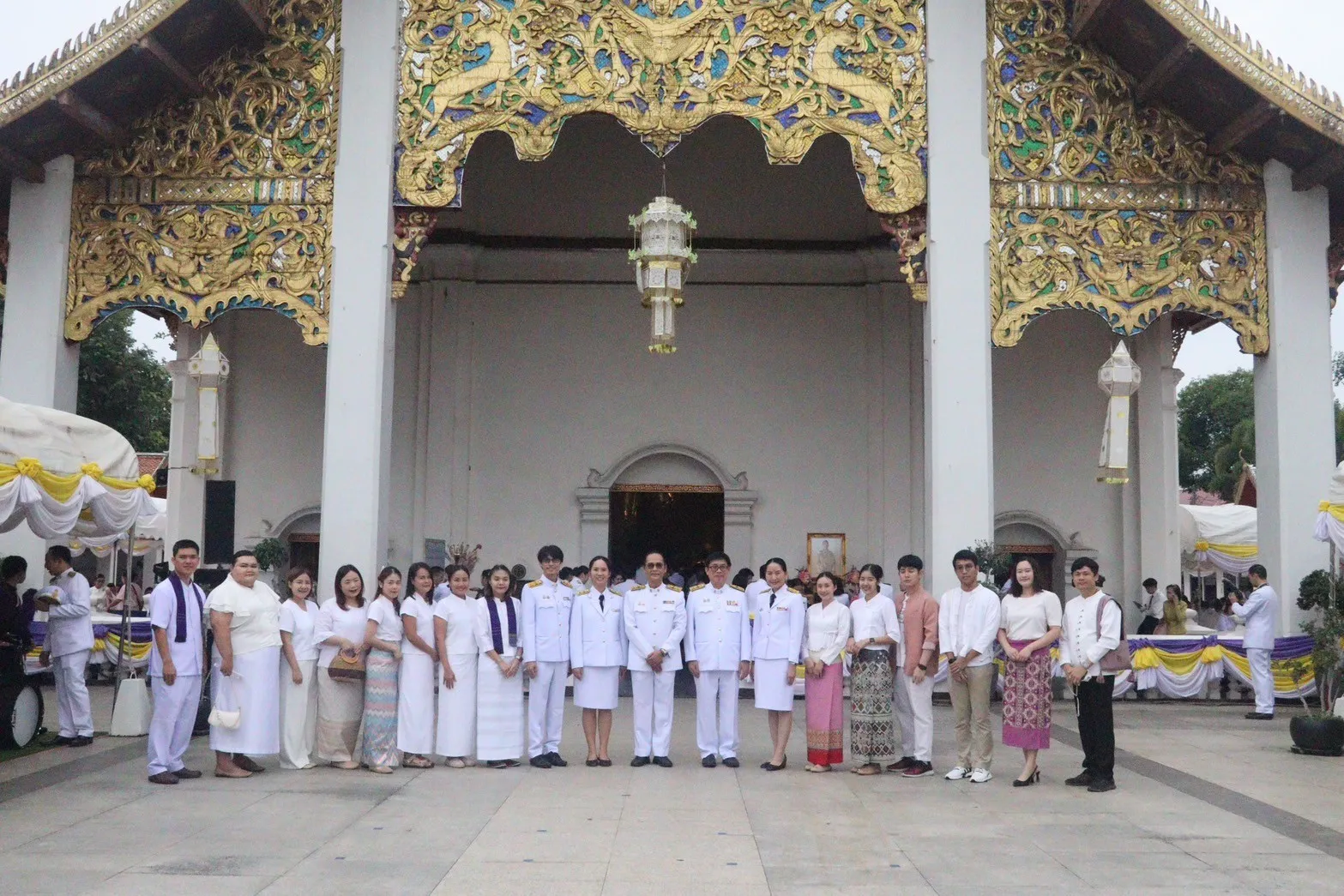 คณะรัฐศาสตร์และสังคมศาสตร์ ร่วมถวายผ้าพระกฐินพระราชทาน ประจำปีพุทธศักราช 2567