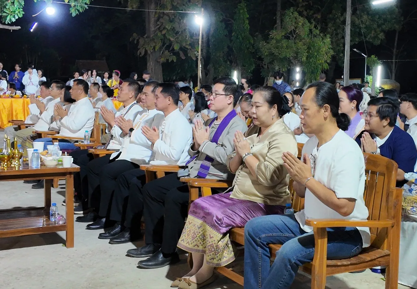 คณะรัฐศาสตร์และสังคมศาสตร์ ร่วมดำเนินกิจกรรมประเพณีตักบาตรวันเป็งปุ๊ด ประจำปี 2568