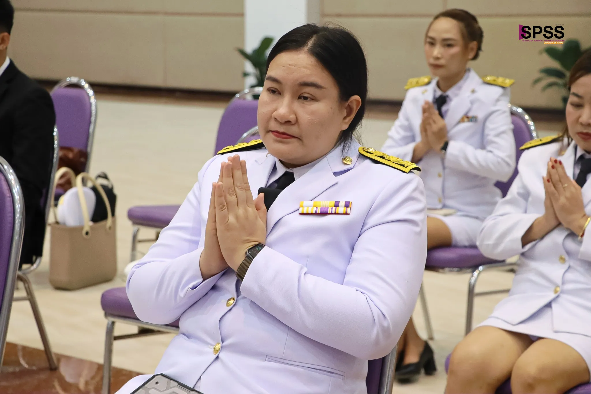 คณะรัฐศาสตร์และสังคมศาสตร์ ร่วมพิธีครบรอบ 15 ปี แห่งการสถาปนามหาวิทยาลัยพะเยา พร้อมร่วมแสดงความยินดีกับบุคลากรดีเด่น ประจำปี 2568