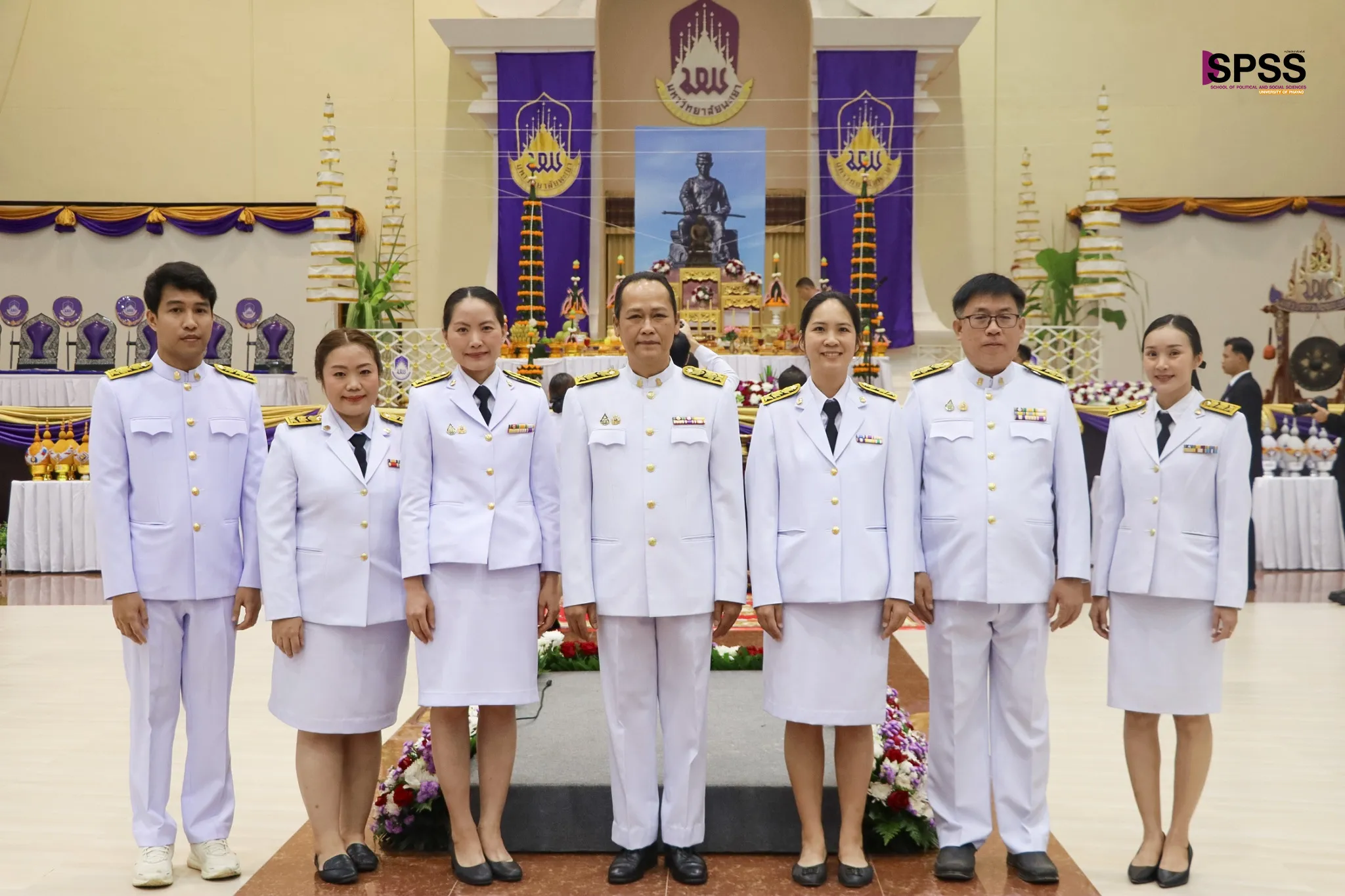 คณะรัฐศาสตร์และสังคมศาสตร์ ร่วมพิธีครบรอบ 15 ปี แห่งการสถาปนามหาวิทยาลัยพะเยา พร้อมร่วมแสดงความยินดีกับบุคลากรดีเด่น ประจำปี 2568