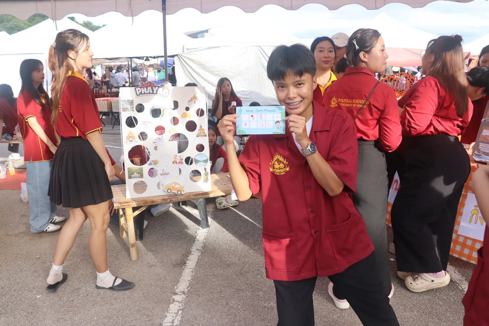 นิสิตรัฐศาสตร์ ม.พะเยา ขับเคลื่อนนวัตกรรมท้องถิ่นผ่านเวที Next-Gen Phayao