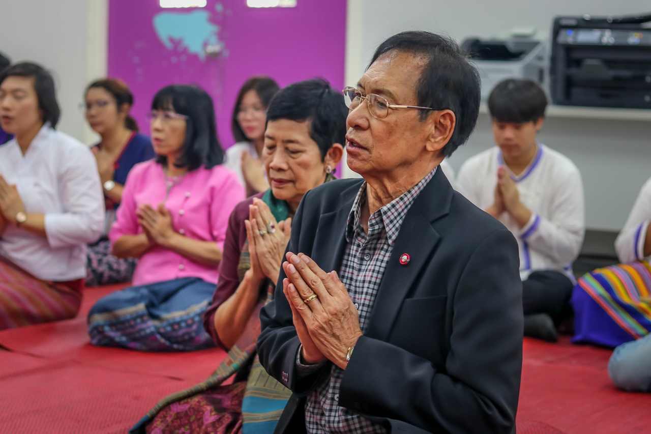 คณะรัฐศาสตร์และสังคมศาสตร์ มหาวิทยาลัยพะเยา จัดงานทำบุญคณะรัฐศาสตร์และสังคมศาสตร์