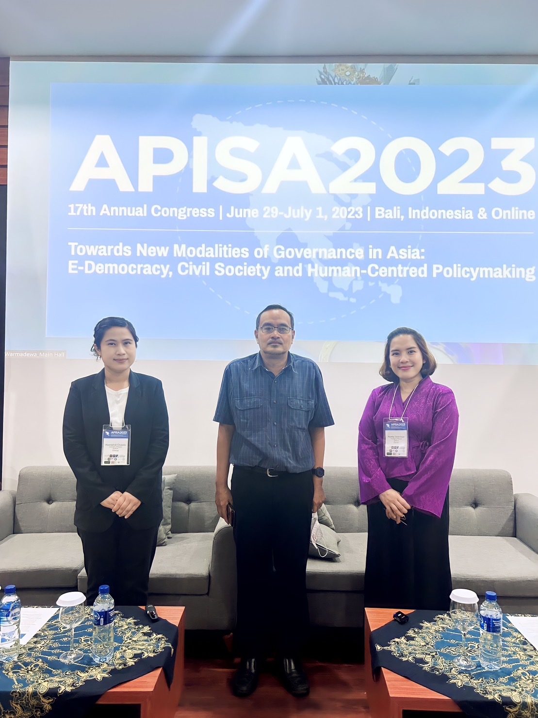 การประชุมวิชาการระดับนานาชาติ The Asian Political and International Studies Association (APISA) : APISA2023