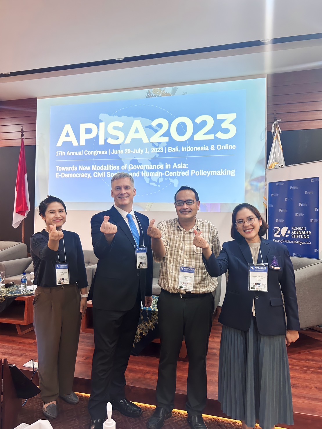 การประชุมวิชาการระดับนานาชาติ The Asian Political and International Studies Association (APISA) : APISA2023
